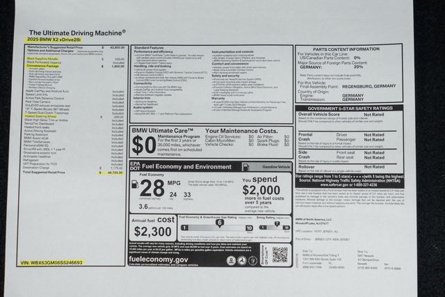 2025 BMW X2 xDrive28i Sports Activity - 22972882 - 43