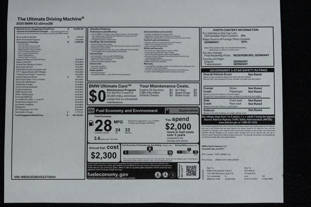 2025 BMW X2 xDrive28i Sports Activity - 23012872 - 46