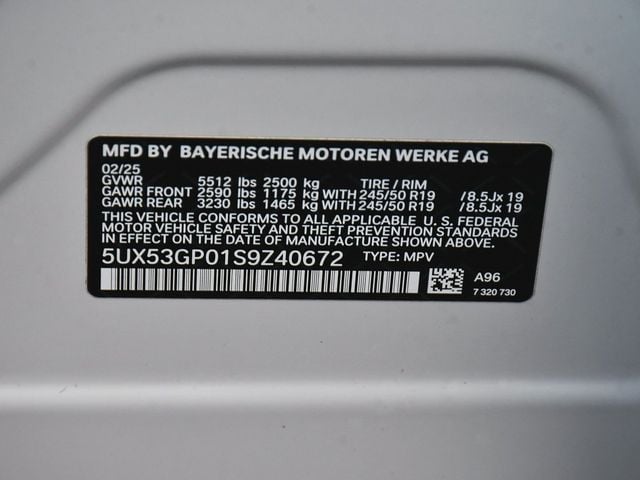 2025 BMW X3 30 xDrive - 22948948 - 18
