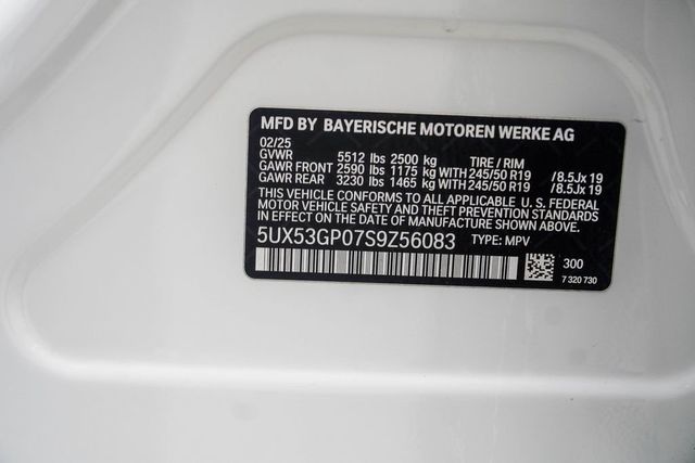 2025 BMW X3 30 xDrive Sports Activity Vehicle - 22999573 - 43