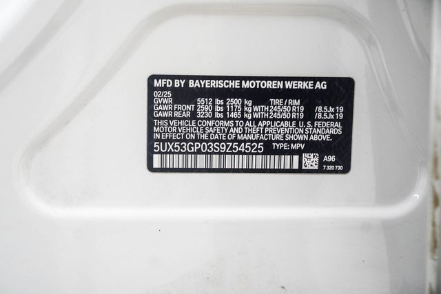 2025 BMW X3 30 xDrive Sports Activity Vehicle - 23009218 - 46