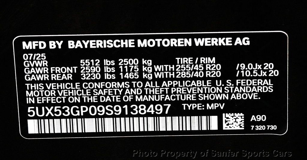 2025 BMW X3 30 xDrive Sports Activity Vehicle - 23072923 - 51
