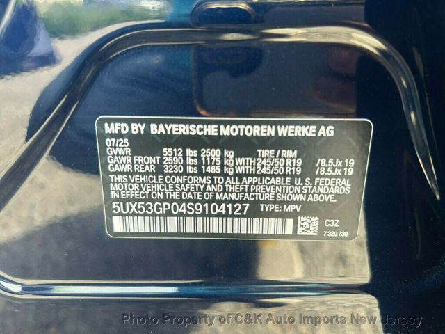 2025 BMW X3 Premium Pkg, Rear Climate Control, Heads-Up Display - 23036478 - 70