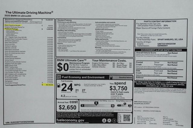 2025 BMW X4 xDrive30i Sports Activity - 22964409 - 53