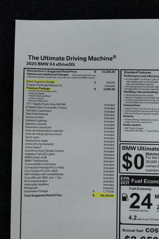 2025 BMW X4 xDrive30i Sports Activity - 22964409 - 54