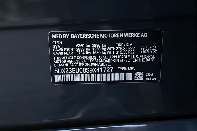 2025 BMW X5 xDrive40i Sports Activity Vehicle - 23047091 - 36