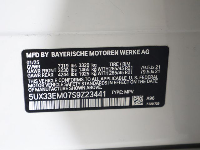 2025 BMW X7 M60i Sports Activity Vehicle - 23088371 - 65
