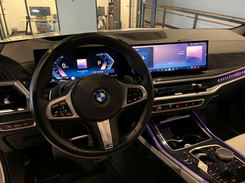 2025 BMW X7 M SportPkg/M SportProPkg/PremiumPkg/CaptainsChairs/ParkAssistPkg - 22978760 - 16