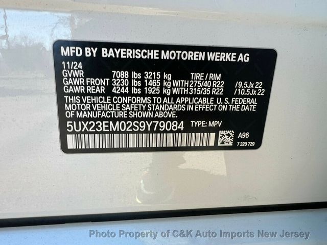 2025 BMW X7 xDrive40i,M SPORT,EXECUTIVE PKG,PARKING ASSIT,DYNAMIC HANDLIIST, - 22953039 - 58