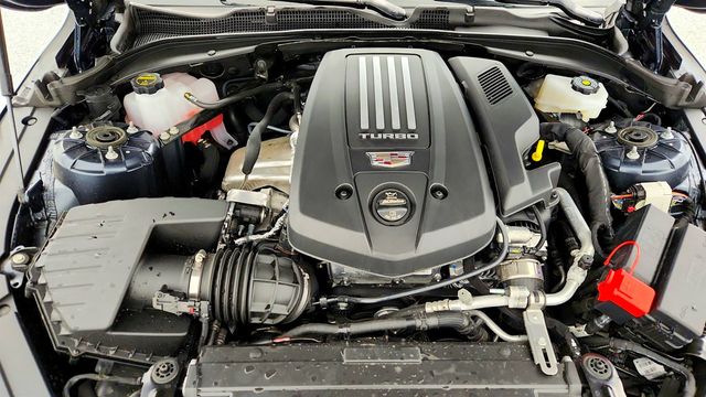 2025 Cadillac CT4-V 4dr Sedan with Leather Seating and Technology & Climate Packages - 22980877 - 26