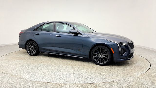 2025 Cadillac CT4-V 4dr Sedan with Leather Seating and Technology & Climate Packages - 22980877 - 2