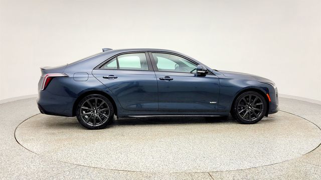 2025 Cadillac CT4-V 4dr Sedan with Leather Seating and Technology & Climate Packages - 22980877 - 3