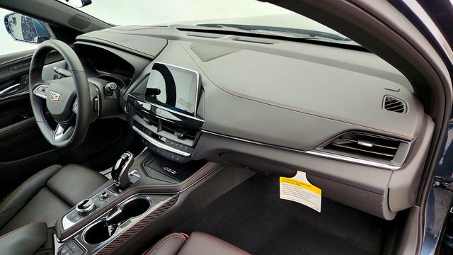 2025 Cadillac CT4-V 4dr Sedan with Leather Seating and Technology & Climate Packages - 22980877 - 24