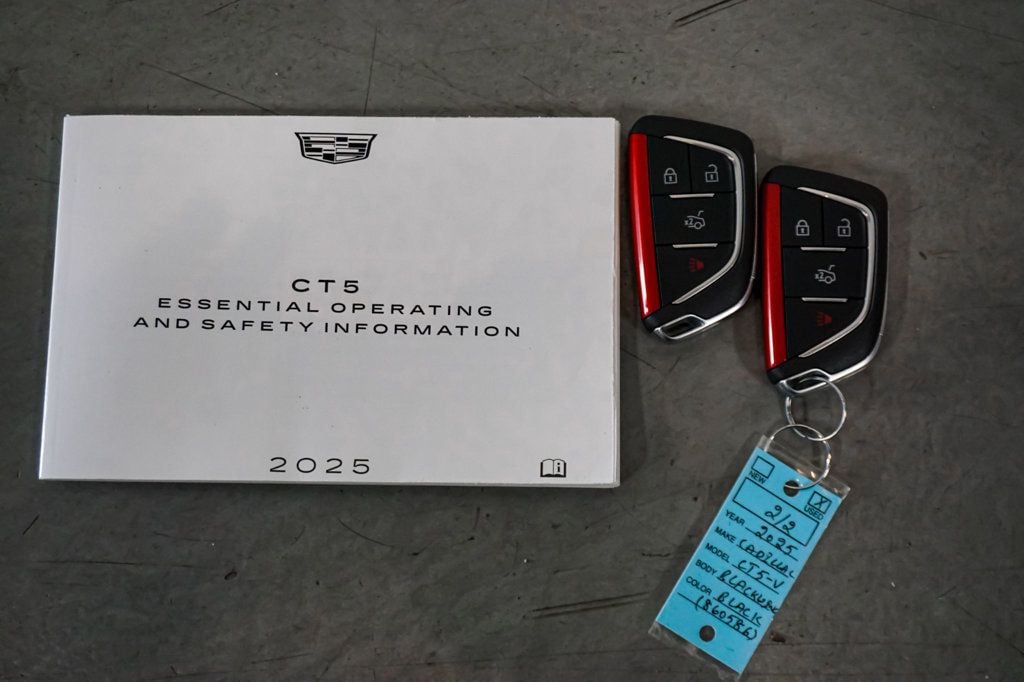 2025 Cadillac CT5-V *CT5-V Blackwing* *6-Speed Manual* *Sport Bucket Seats* - 22996846 - 98