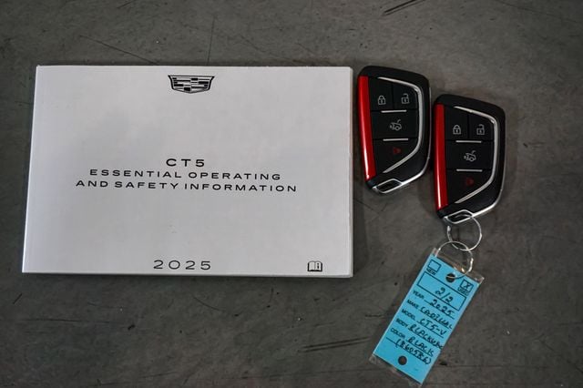 2025 Cadillac CT5-V *CT5-V Blackwing* *6-Speed Manual* *Sport Bucket Seats* - 22996846 - 98