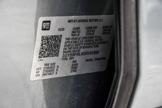 2025 Cadillac Escalade 4WD 4dr Sport - 23000822 - 50