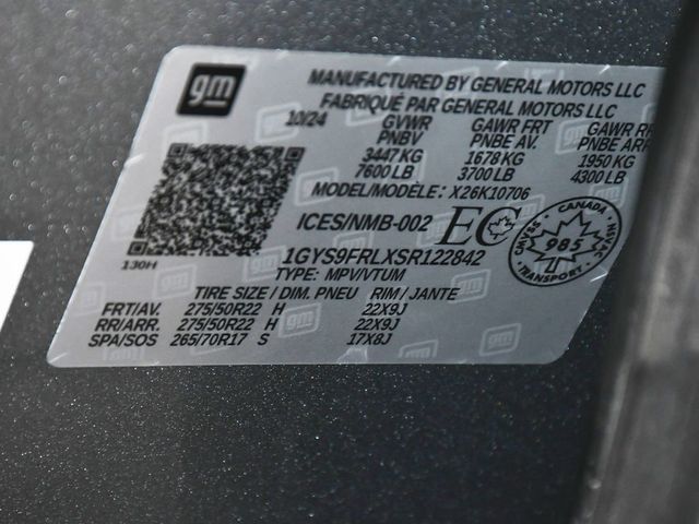 2025 Cadillac Escalade Sport - 22990275 - 19