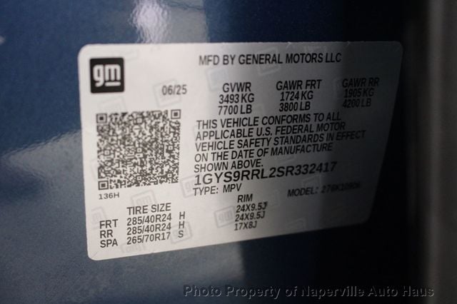 2025 Cadillac Escalade ESV 4WD 4dr Sport Platinum - 22956281 - 67