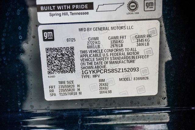 2025 Cadillac XT6 FWD 4dr Premium Luxury - 22952940 - 36