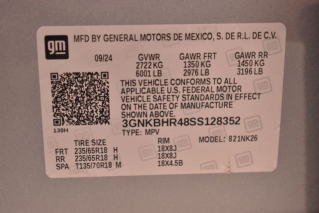 2025 Chevrolet Blazer AWD 4dr LT w/2LT - 22862528 - 38