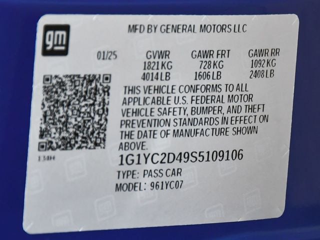 2025 Chevrolet Corvette Stingray - 23014552 - 18