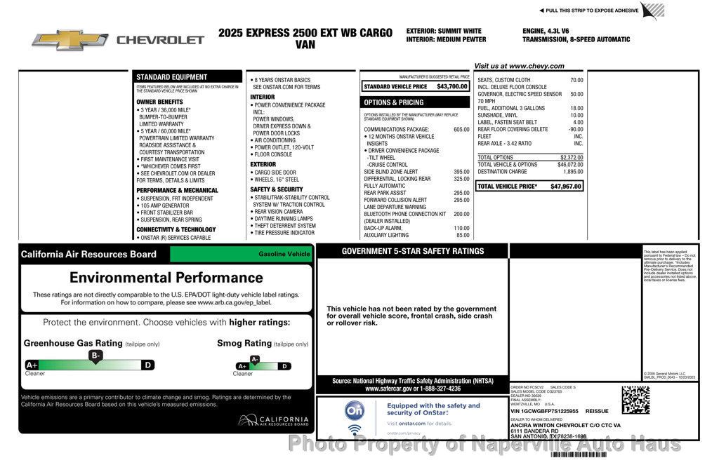 2025 CHEVROLET EXPRESS - Image 56