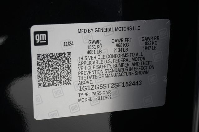 2025 Chevrolet Malibu 4dr Sedan RS - 22979192 - 26