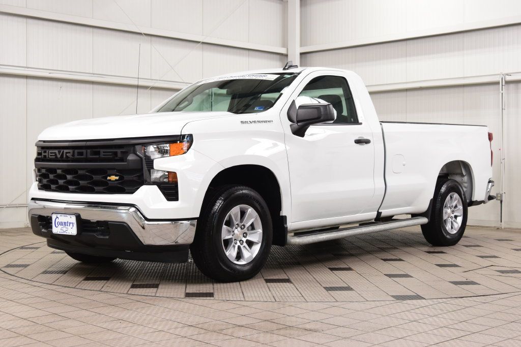 2025 Chevrolet Silverado 1500 2WD Reg Cab 140" Work Truck - 23069559 - 2