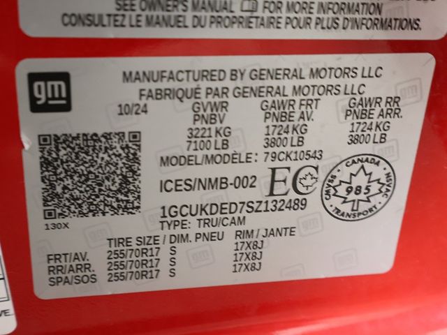 2025 Chevrolet Silverado 1500 4WD Crew Cab 147" LT w/1LT - 22994553 - 48