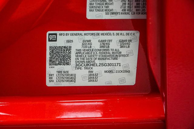 2025 Chevrolet Silverado 1500 4WD Crew Cab 147" ZR2 - 23001419 - 46