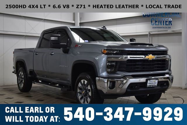 2025 Chevrolet Silverado 2500HD 2500HD CREW LT 4X4 * 6.6 V8 * HEATED LEATHER * 1 OWNER - 22957744 - 0