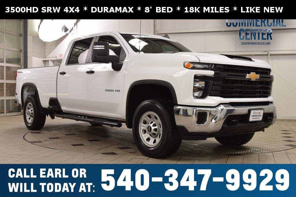 2025 Chevrolet Silverado 3500HD 3500HD CREW 4X4 * DURAMAX * 8' BED * 1 OWNER - 22991902 | Video 1