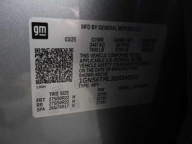 2025 Chevrolet Tahoe 4WD 4dr High Country - 22997567 - 66