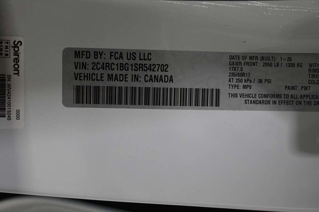 2025 Chrysler Pacifica Select FWD - 22988585 - 30