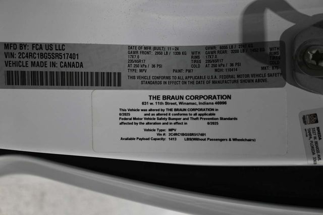 2025 Chrysler Pacifica Select FWD - 23090231 - 30