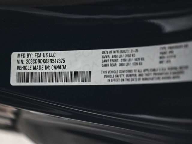 2025 Dodge Charger R/T Scat Pack - 22957882 - 11