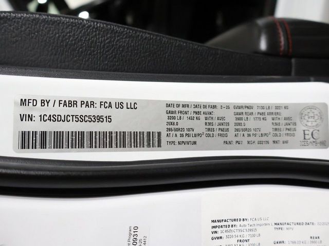 2025 Dodge Durango R/T Plus - 23036295 - 62