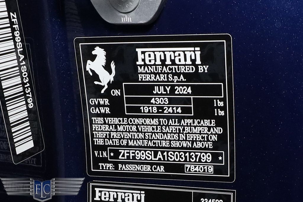 2025 Ferrari 296 GTB Assetto Fiorano Coupe - 23021280 - 45