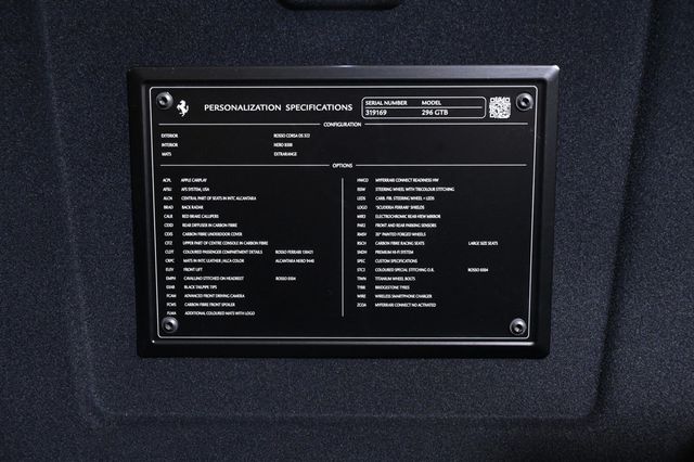 2025 Ferrari 296 GTB Base - 22977529 - 26