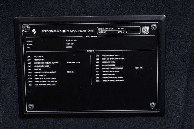 2025 Ferrari 296 GTB Base - 22985830 - 19