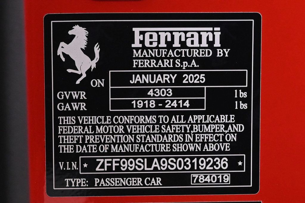 2025 Ferrari 296 GTB Base - 22985830 - 24