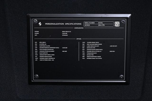 2025 Ferrari 296 GTB Coupe - 22955513 - 24