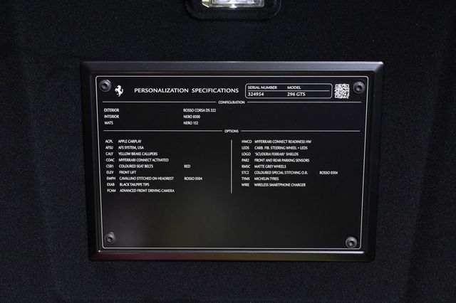 2025 Ferrari 296 GTS 296 - 23007631 - 28