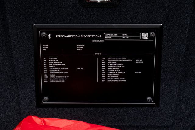 2025 Ferrari 296 GTS Convertible - 22942786 - 56