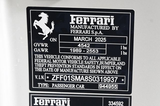 2025 Ferrari 296 GTS Convertible - 22957750 - 31