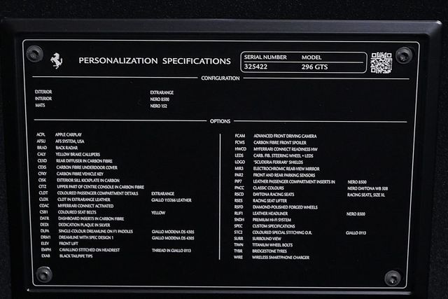 2025 Ferrari 296 GTS Convertible - 23028540 - 25