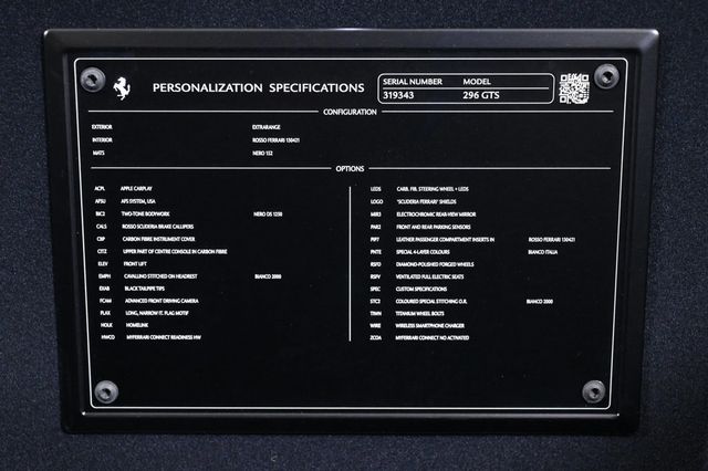 2025 Ferrari 296 GTS Convertible - 22932136 - 27