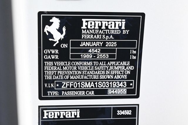 2025 Ferrari 296 GTS Convertible - 22932136 - 30