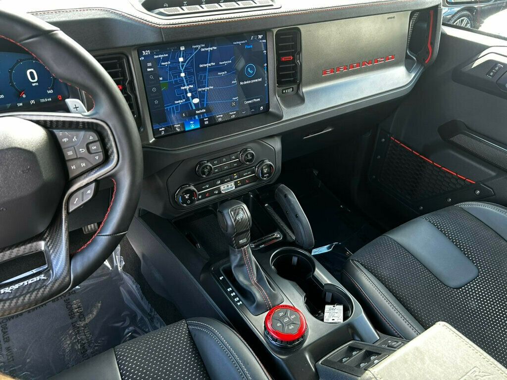 2025 Ford Bronco MSRP$102720/RaptorShadowBlkAppearancePkg/HeatedLeatherSeats/NAV - 22923892 - 28