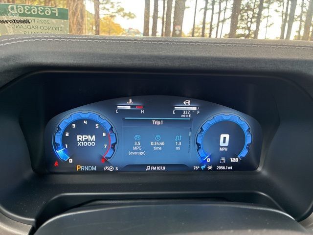 2025 Ford Bronco Outer Banks 4 Door 4x4 - 22950651 - 30